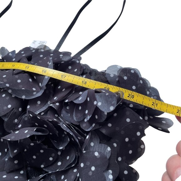 NWT Maeve by Anthropologie 3D  Polka Dot Mini Dress Sz 16 - Picture 8 of 10